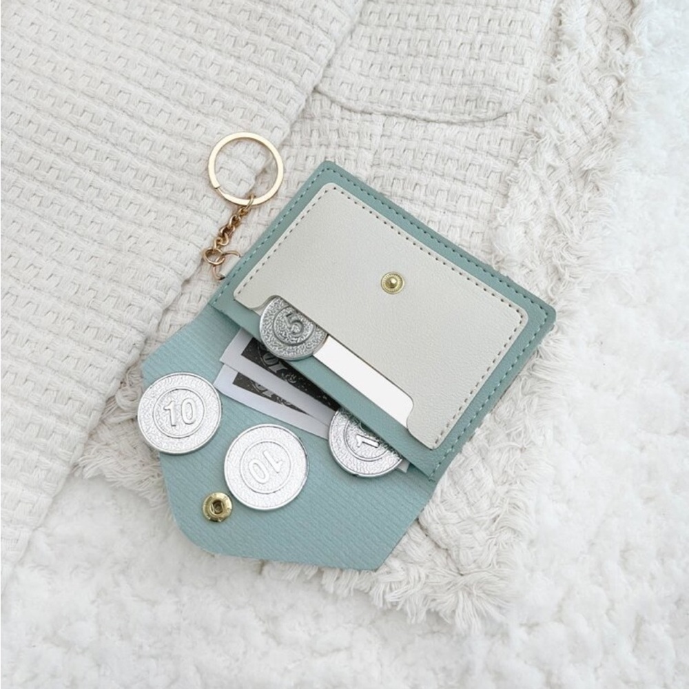 ⚠️Clearance Light Blue Small Fashion Wallet / Cardholder - Picture 3 of 4